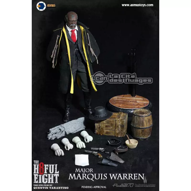 ヘイトフル・エイト　asmus toys　ホットトイズ　1/6　フィギュア Asmus Toys 1/6 『ヘイトフル・エイト』 マーキス・ウォーレン