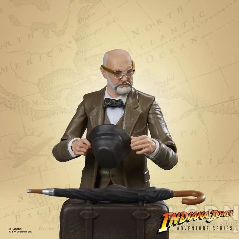 Indiana Jones et la Dernière Croisade Adventure Series Action Figurine Henry Jones Sr. 15cm