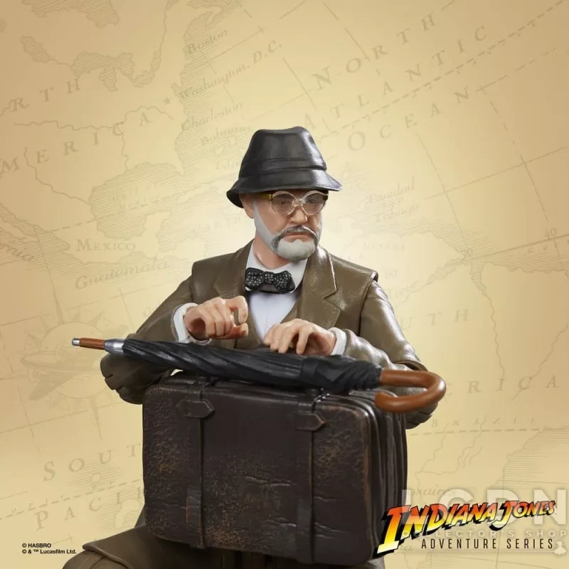 Indiana Jones et la Dernière Croisade Adventure Series Action Figurine Henry Jones Sr. 15cm