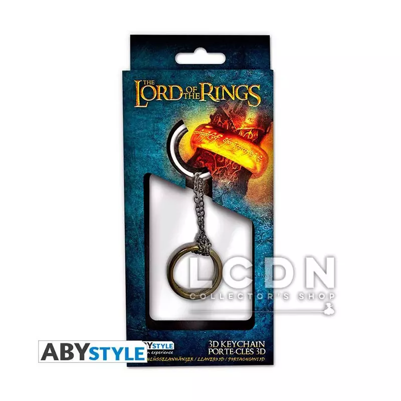 The Lord of the Rings Keychain 3D Ring