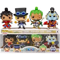 One Piece Pack of 4 POP!...