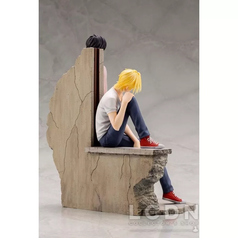 Banana Fish Figurine ARTFXJ 1/8 Ash &amp; Eiji 25cm