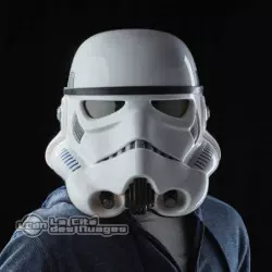 Star Wars Rogue One The Black Series Imperial Stormtrooper voix  électronique changeur Casque : : Jeux et Jouets