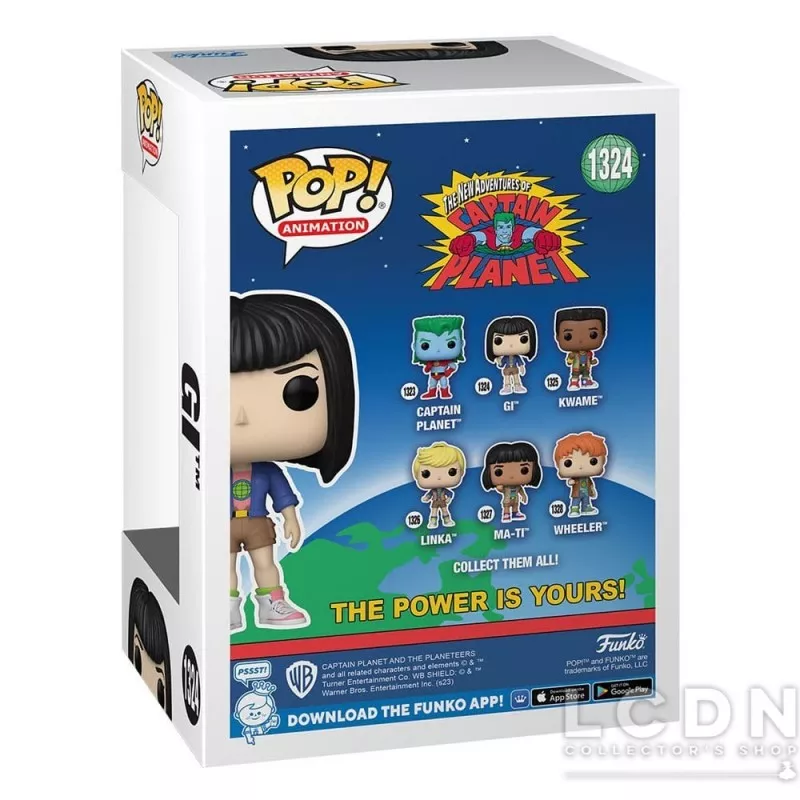 Capitaine Planète POP! Animation GI Vinyle Figurine 10cm N°1324