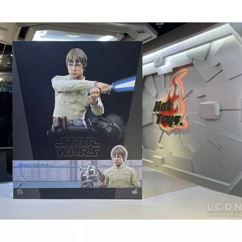 Hot Toys DX25 Star Wars V Collectible Action Figurine 1/6 Luke Skywalker (Bespin) Deluxe Version 28cm (Neuf)