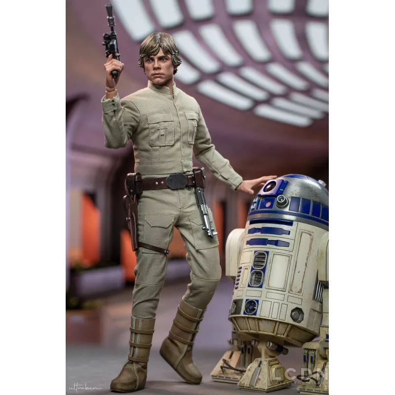 Hot Toys DX25 Star Wars V Collectible Action Figurine 1/6 Luke Skywalker (Bespin) Deluxe Version 28cm (Neuf)