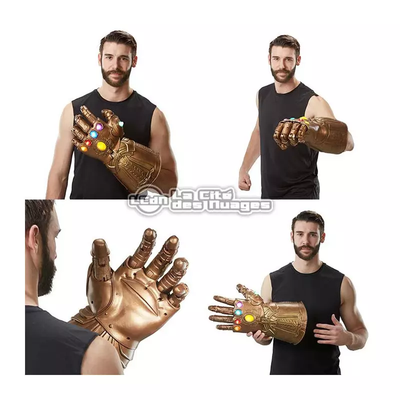 Réplique Gant de Thanos Articulé en Métal