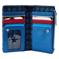 Marvel Wallet Shine Captain America Cosplay