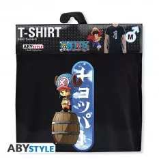 One Piece T-Shirt Black Tony Tony Chopper
