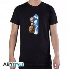 One Piece T-Shirt Black Tony Tony Chopper
