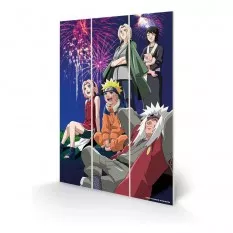 Naruto Tableau en Bois A...