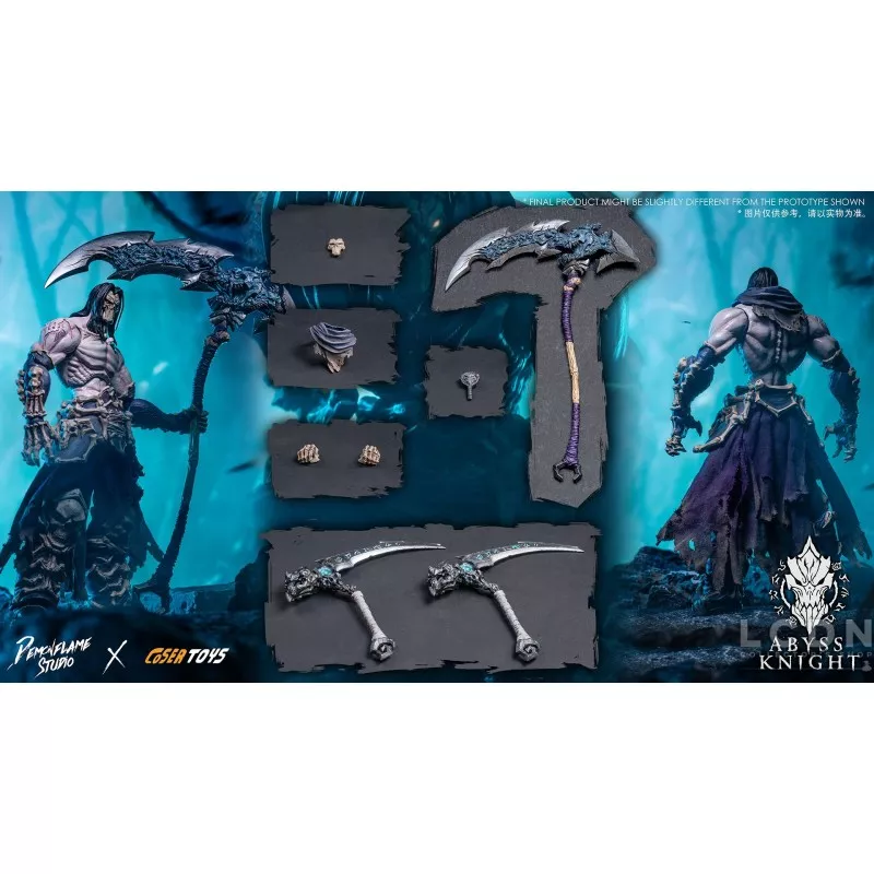 Darksiders Abyss Knight Action Figurine 1/12 DEMON FLAME X COSER TOYS AD-005
