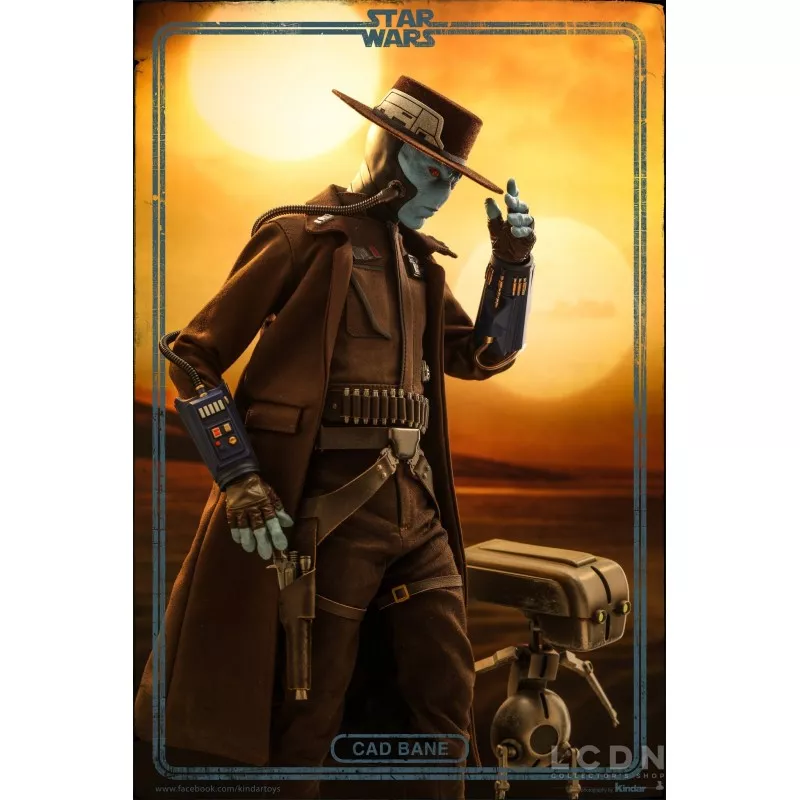 Hot Toys TMS079 Star Wars: The Book of Boba Fett Collectible Action Figurine 1/6 Cad Bane 34cm