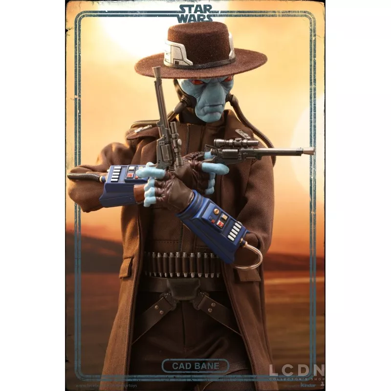 Hot Toys TMS079 Star Wars: The Book of Boba Fett Collectible Action Figurine 1/6 Cad Bane 34cm