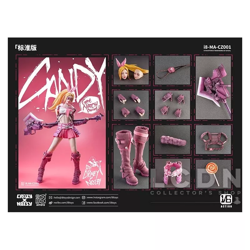 Mentality Agency Candy Standard Version Collectible Action Figurine 1/6 I8Toys I8-MA-CZ001