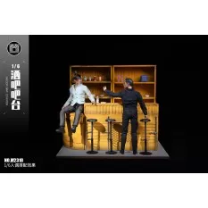 Saloon Bar Counter Diorama M2318A mmmtoys 1/6