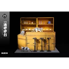 Saloon Bar Counter Diorama M2318A mmmtoys 1/6