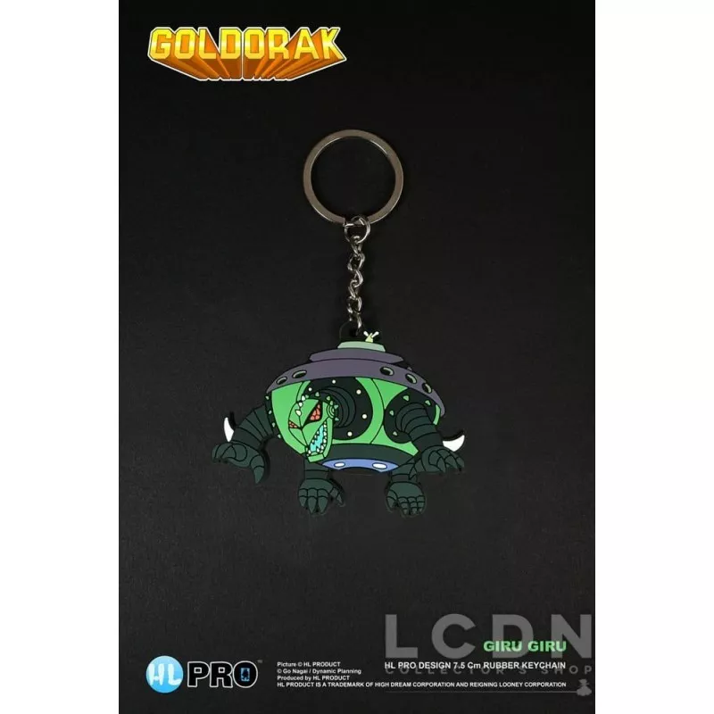 Porte Cle Goldorak - Giru Giru Gomme 8cm - HL Pro