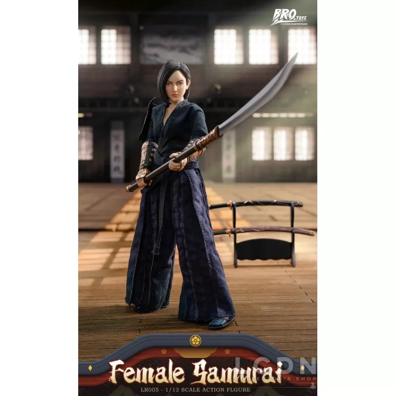 Female Samurai Action Figure 1/12 BROTOYS LR005
