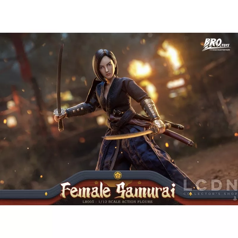 Female Samurai Action Figure 1/12 BROTOYS LR005