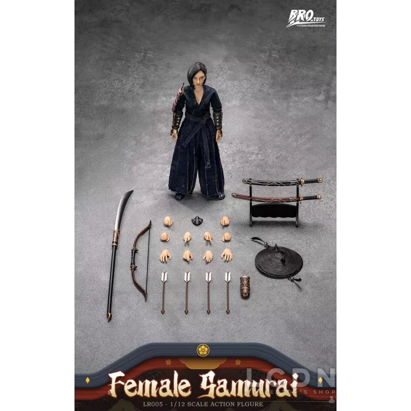 Female Samurai Action Figure 1/12 BROTOYS LR005