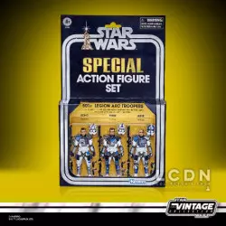 Star Wars Clone Wars Vintage Collection Pack de 3 Action Figurines 501st Legion ARC Troopers 10cm (boîte scellée)