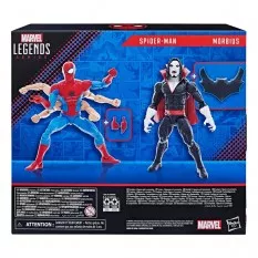 The Amazing Spider-Man Marvel Legends Pack de 2 Action Figurines Spider-Man & Morbius 15cm