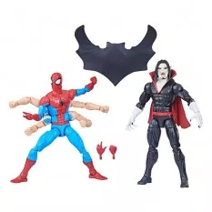 The Amazing Spider-Man Marvel Legends Pack de 2 Action Figurines Spider-Man & Morbius 15cm