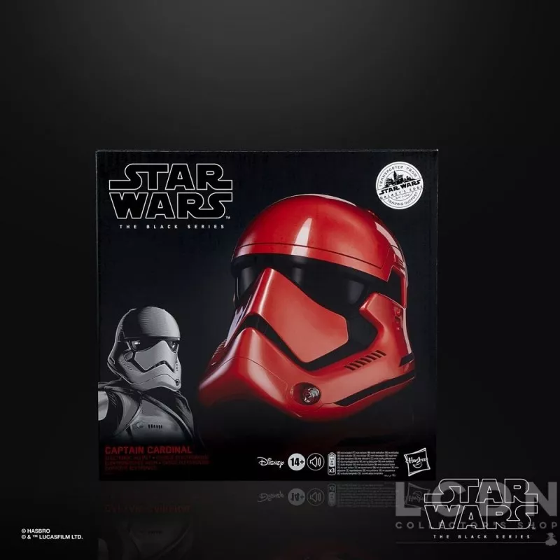 Star Wars Galaxy&#039;s Edge Black Series Electronic Helmet 1/1 Captain Cardinal