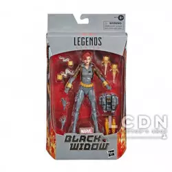 Marvel Legends Series Action Figure Black Widow Grey Suit 15 cm