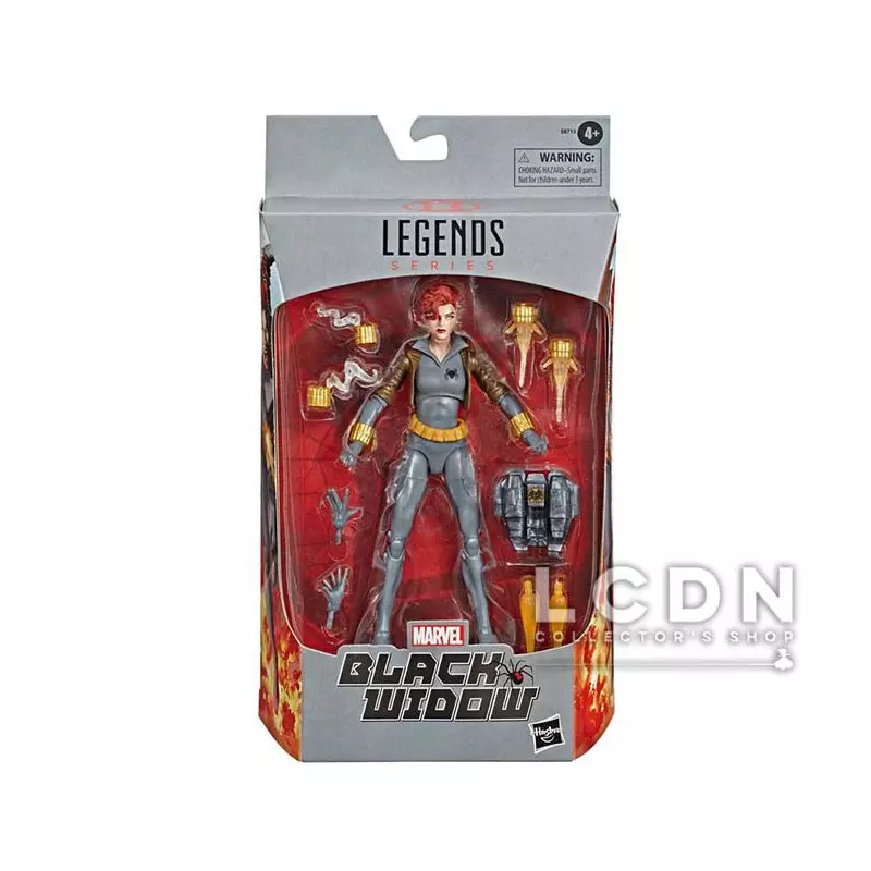 Marvel Legends Series Action Figure Black Widow Grey Suit 15 cm