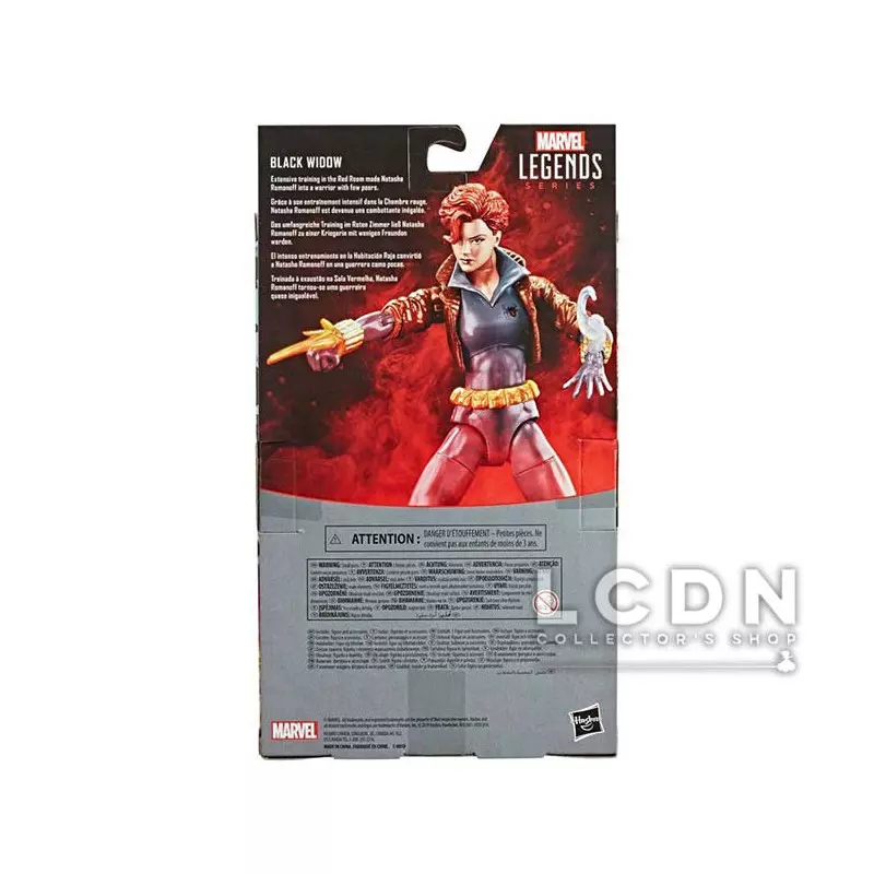 Marvel Legends Series Action Figure Black Widow Grey Suit 15 cm