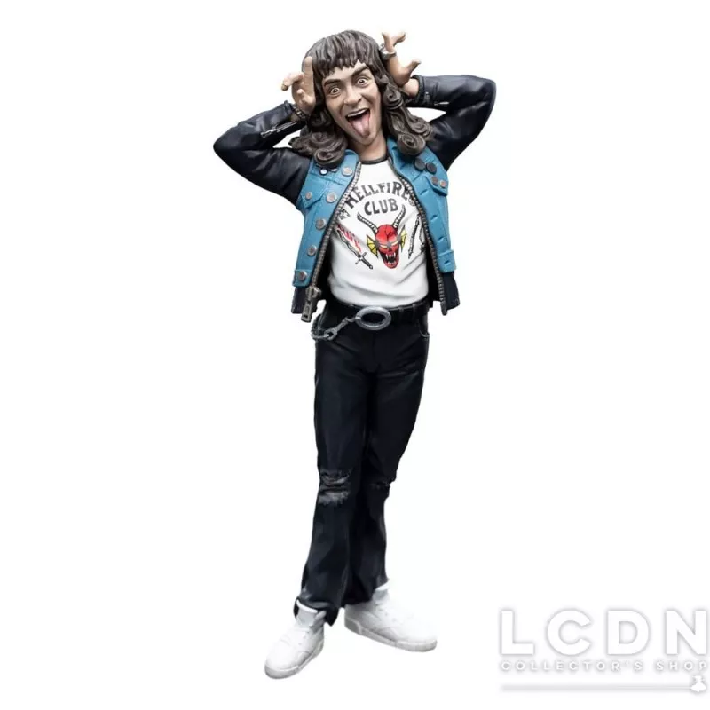Stranger Things Mini Epics Figurine Hellfire Eddie Limited Edition 18cm