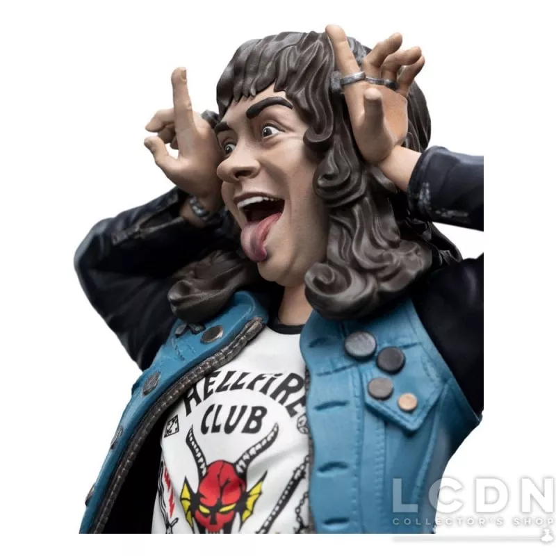 Stranger Things Mini Epics Figurine Hellfire Eddie Limited Edition 18cm