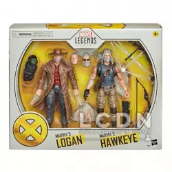Marvel Legends Pack de 2 Action Figurines 2020 Old Men Logan & Hawkeye 15cm