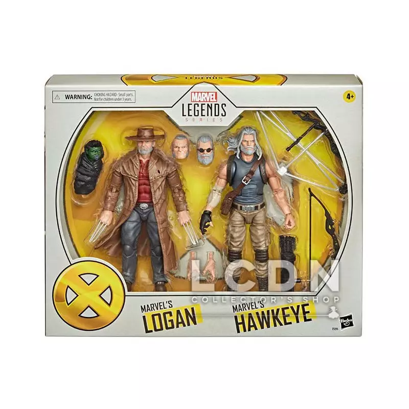 Marvel Legends Pack de 2 Action Figurines 2020 Old Men Logan &amp; Hawkeye 15cm