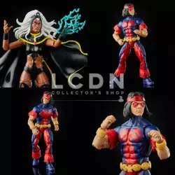 Marvel Legends Pack de 2 Action Figurines Storm & Marvel's Thunderbird 15cm