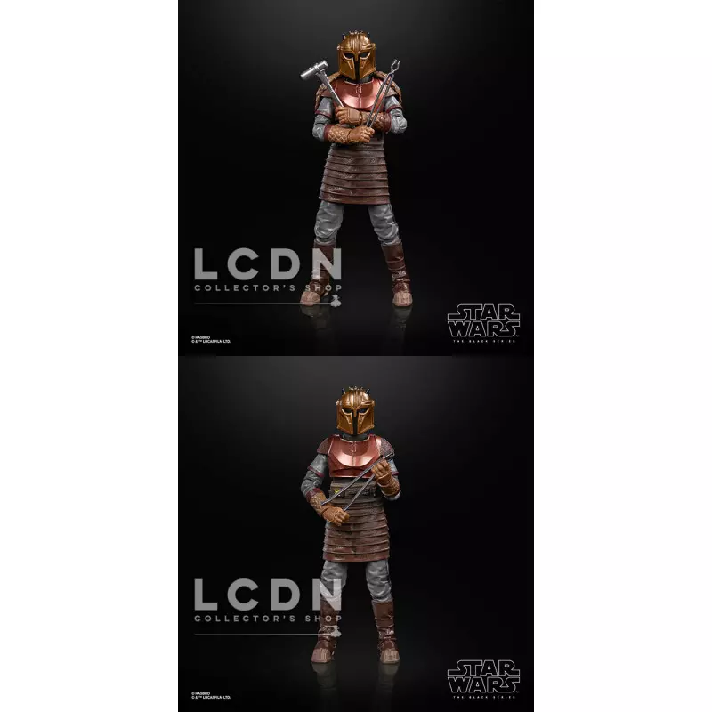 Star Wars Le Mandalorien ( The Mandalorian ) The Black Series L&#039;Armurier ( The Armorer ) Regular Version Action Figurine 15cm