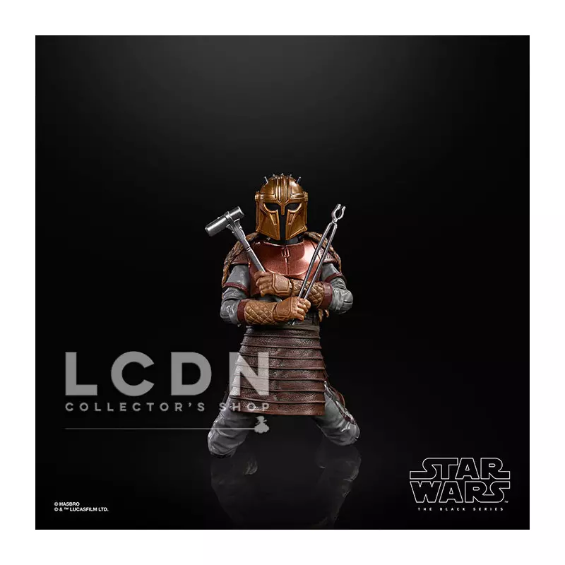 Star Wars Le Mandalorien ( The Mandalorian ) The Black Series L&#039;Armurier ( The Armorer ) Regular Version Action Figurine 15cm