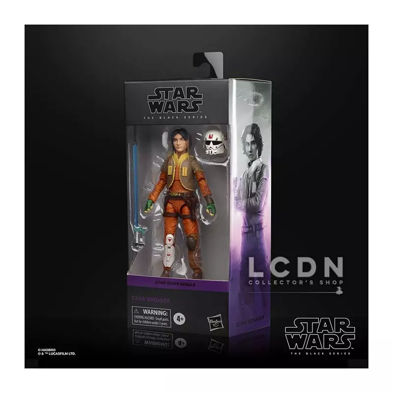 Star Wars Rebels Black Series Action Figurine Ezra Bridger 15cm