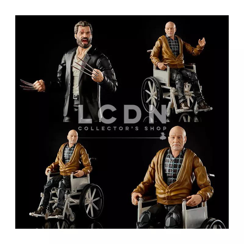 Logan Marvel Legends Series 2-Pack Action Figures 2020 Marvel&#039;s Logan &amp; Charles Xavier Exclusive 15cm