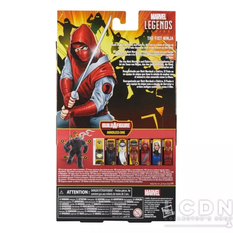 Marvel Knights Marvel Legends Action Figure The Fist Ninja (BAF: Mindless One) 15cm