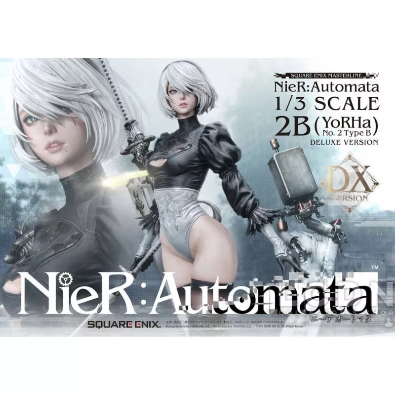 NieR Automata Statue 1/3 2B (YorHa No. 2 Type B) Deluxe Version 95cm
