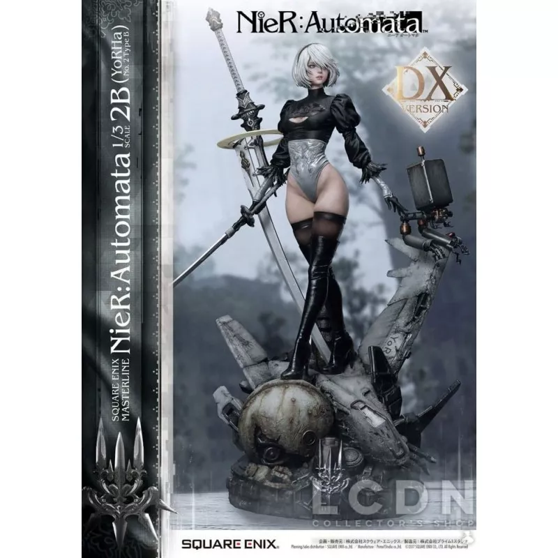 NieR Automata Statue 1/3 2B (YorHa No. 2 Type B) Deluxe Version 95cm