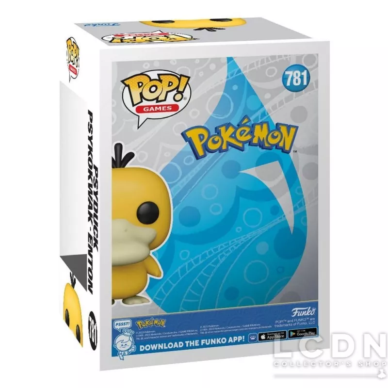 Pokémon POP! Games Psyduck Psykokwak (EMEA) Vinyle Figurine 10cm N°781