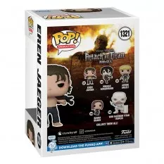 L'Attaque des Titans (Attack on Titan) POP! Animation Eren Jeager Vinyle Figurine 10cm N°1321