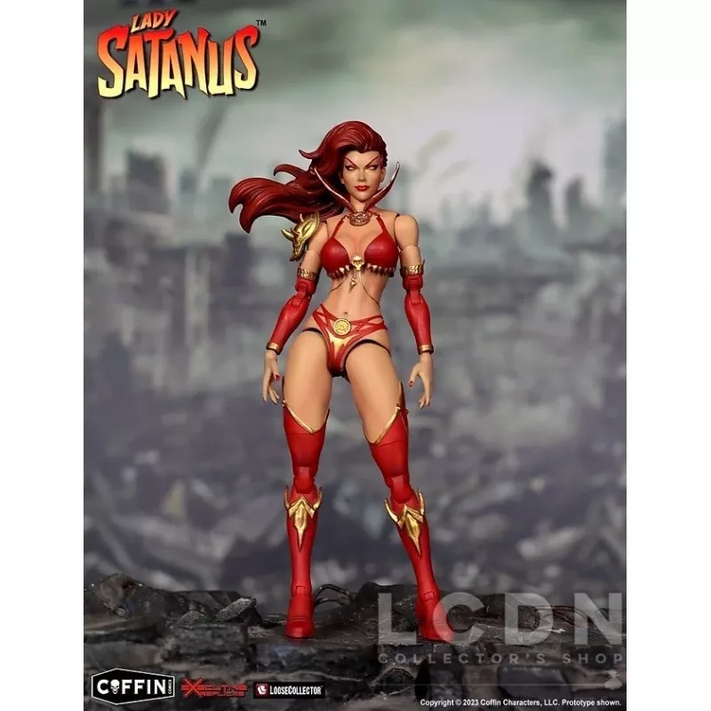 Lady Satanus Collectible Action Figure 1/12