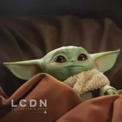 Star Wars The Mandalorian peluche parlante Bébé Yoda The Child 19 cm