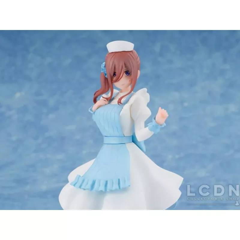 The Quintessential Quintuplets Movie Figure Kyunties Miku Nakano Nurse 18cm