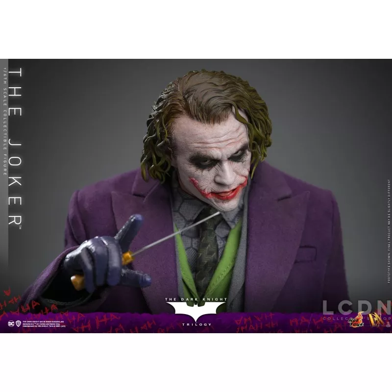 Hot Toys DX32 Batman The Dark Knight Trilogy The Joker 1/6 Collectible Figurine 31cm